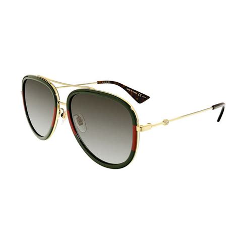 pilot sunglasses gucci|gucci aviator sunglasses men's.